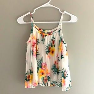 Abercrombie Kids Floral Tank Top
